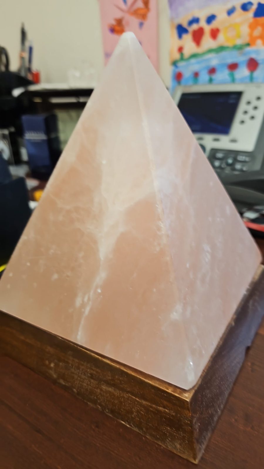 Himalayan Salt Lamp Pyramid Shape